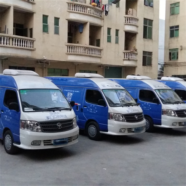 vehicle engine refrigeration units for cargo van